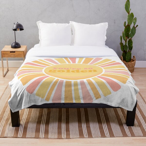 you're so golden Throw Blanket