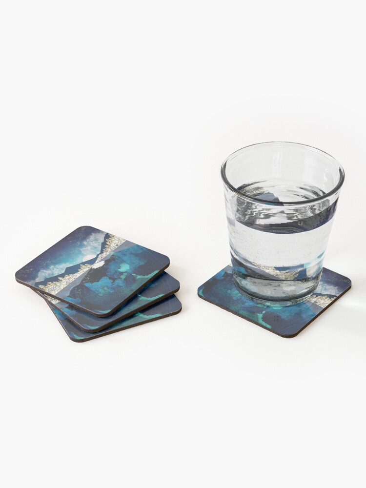 Alternate view of Midnight Water Coasters (Set of 4)