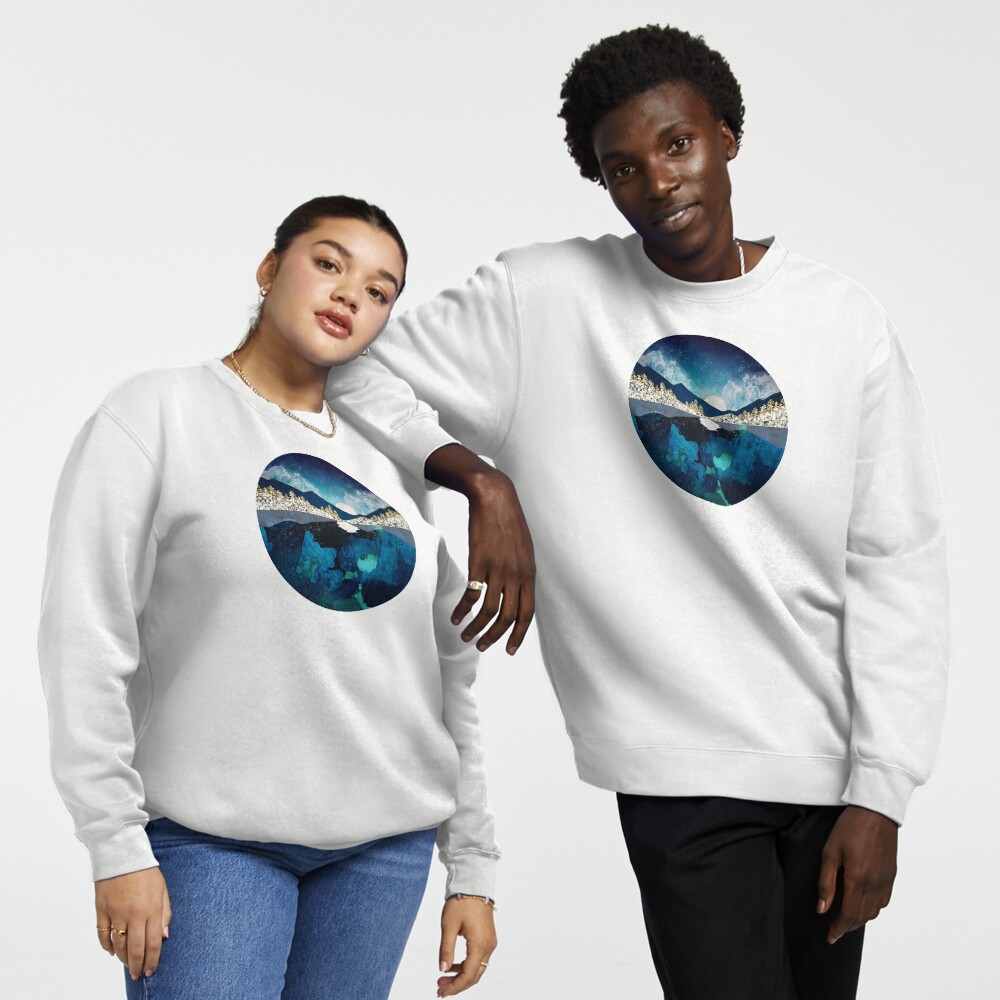 Vista previa del artículo con la obra «Sudadera sin capucha», diseñado y vendido por spacefrogdesign.