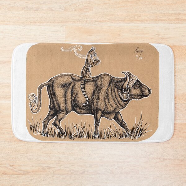 Item preview, Waterbuffalo & Genet - Teatime designed and sold by SaraLutra.