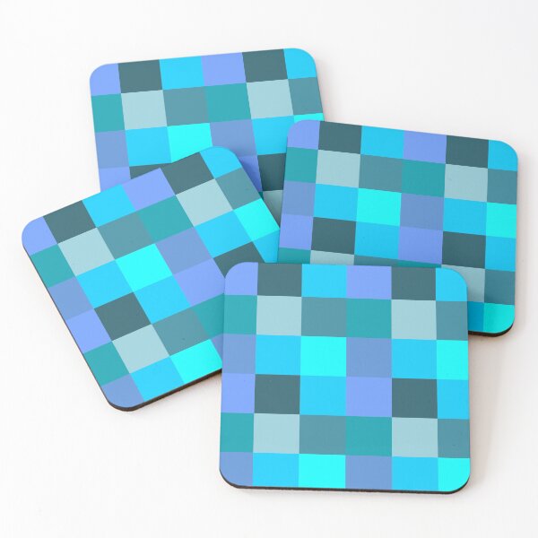 Item preview, turquoise palette squares designed and sold by VivianVirtue.