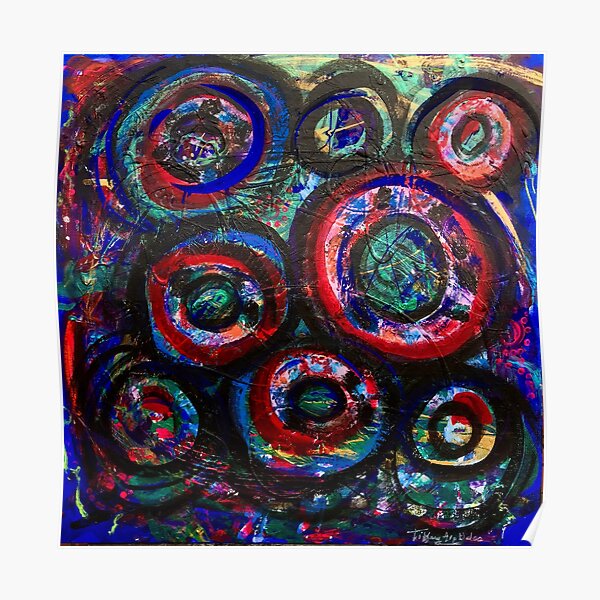 Doughnuts on Acid Poster