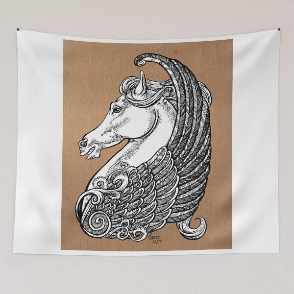 Item preview, Pegasus or simply horse with wings.  designed and sold by SaraLutra.