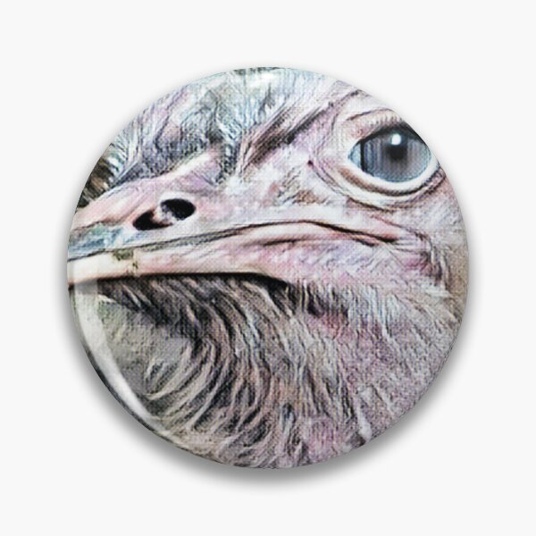 Item preview, Critically Endangered - Red Necked Ostrich designed and sold by Bluelizzy.