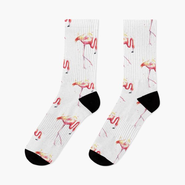 Item preview, Flamingo Watercolor designed and sold by Olga Shvartsur.
