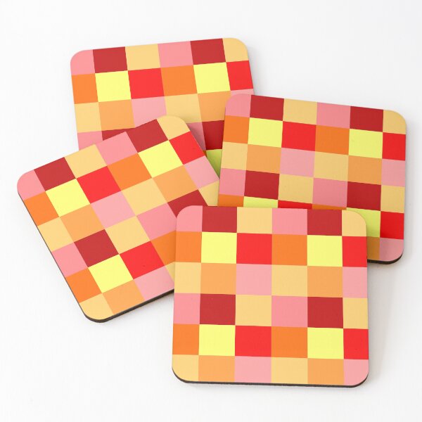 Item preview, warm colors squares designed and sold by VivianVirtue.