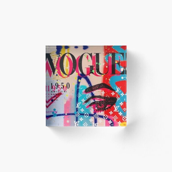 Vogue Cover Acrylic Block