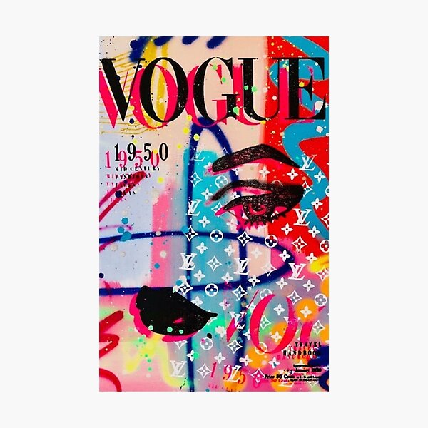 Vogue Cover Photographic Print
