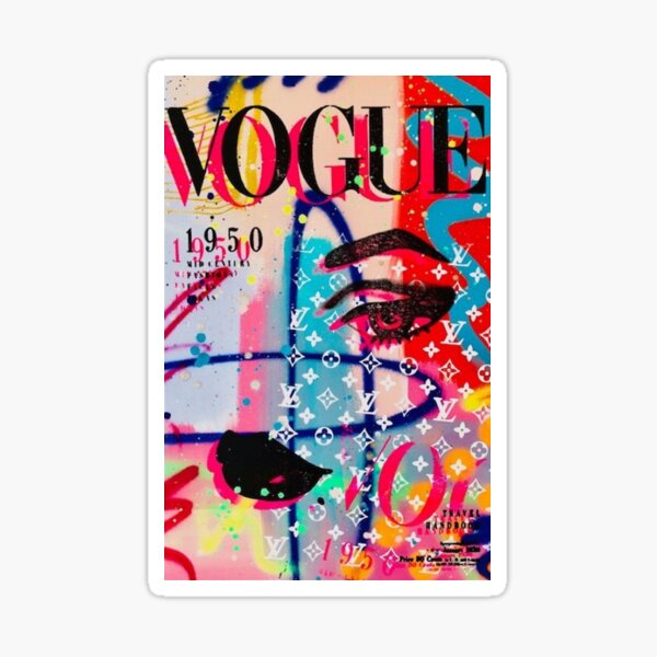 Vogue Cover Sticker