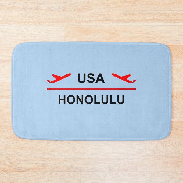 Item preview, Honolulu Hawaii USA Airport Plane Light-Color designed and sold by TinyStarAmerica.