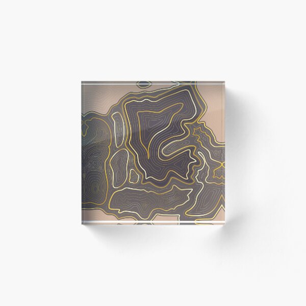 Item preview, Topographic map designed and sold by mlanaa.