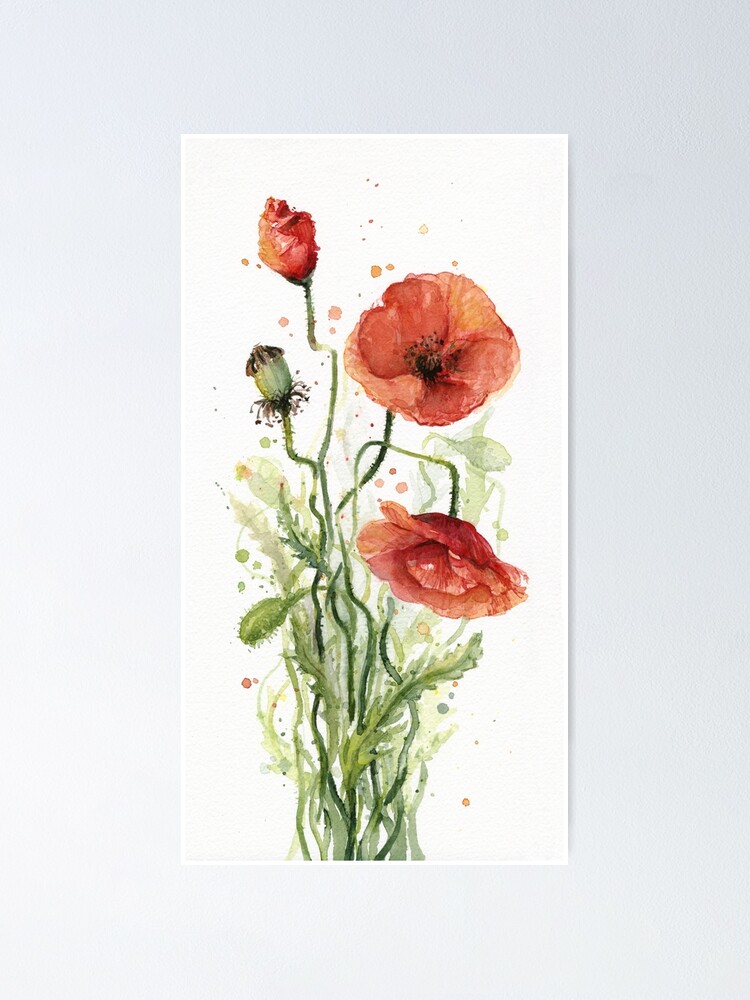 Common Poppy  Reproductions of famous paintings for your wall