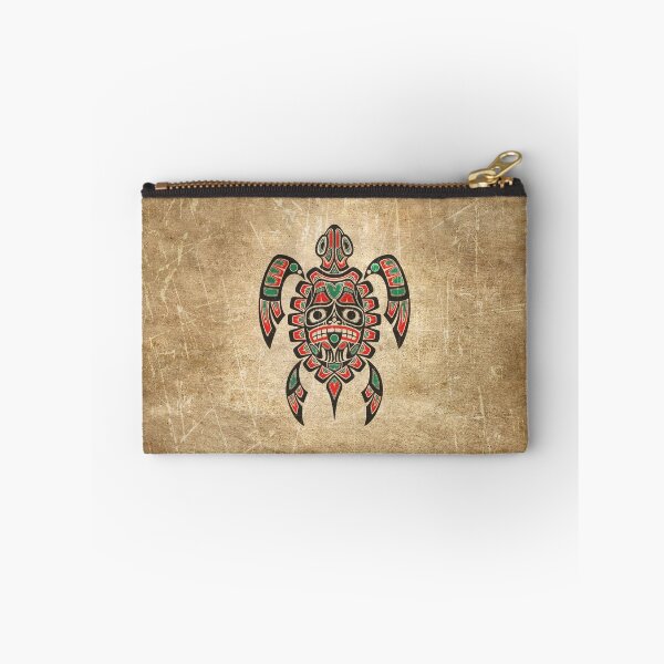 Item preview, Red and Green Haida Spirit Sea Turtle designed and sold by JeffBartels.