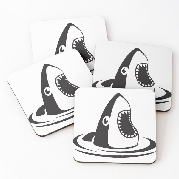 Item preview, Shark Peeking out of Water designed and sold by Reethes.