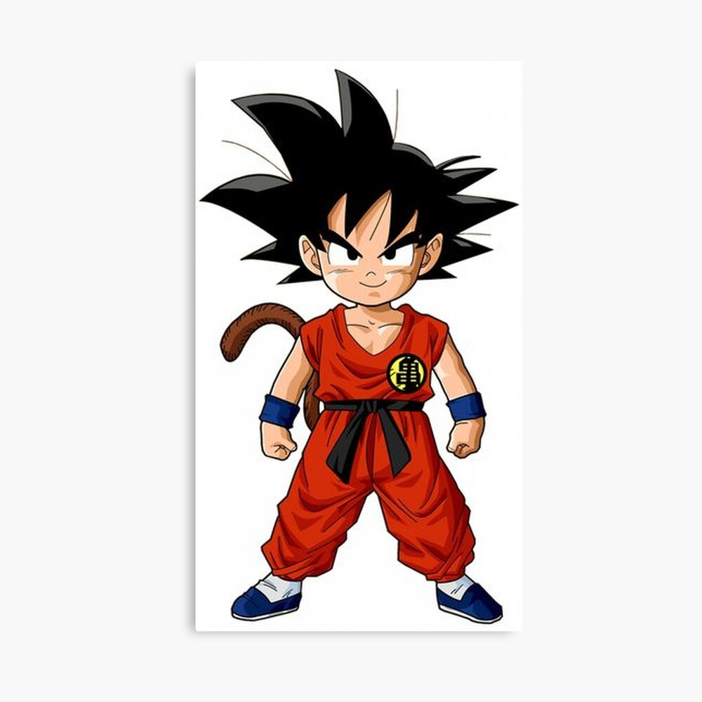 Impression Metallique Sangoku Enfant Et Toujours Si Mignon Par Moimoiettoi13 Redbubble