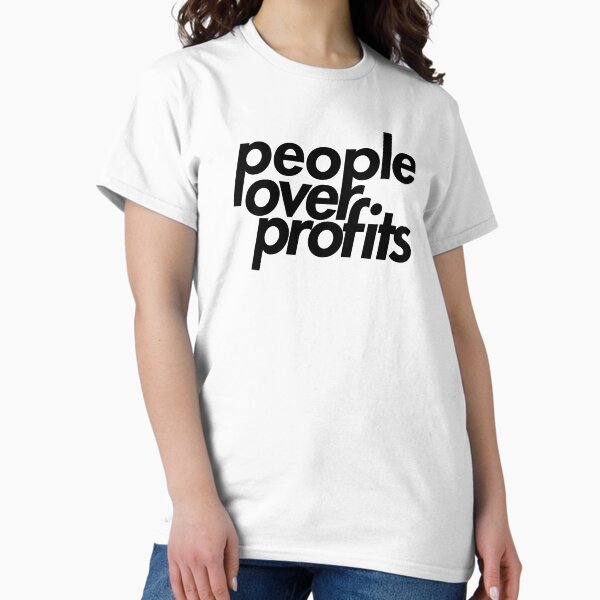 Item preview, People Over Profits designed and sold by KulakPosting.