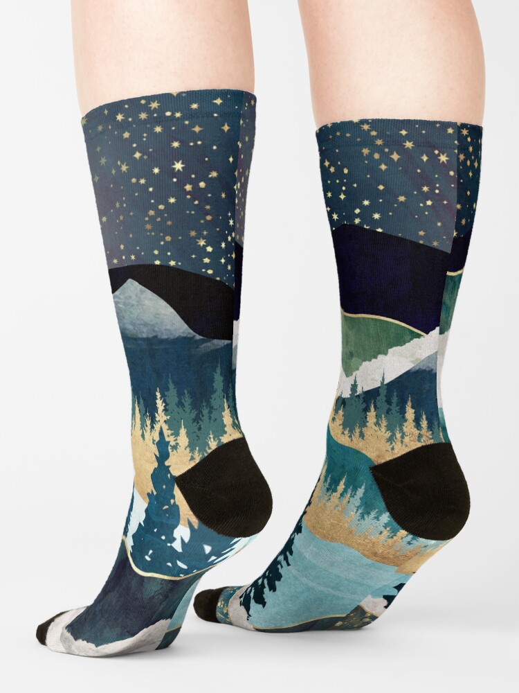 Alternate view of Star Lake Socks