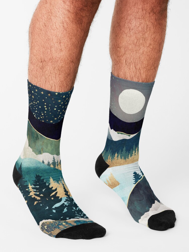 Alternate view of Star Lake Socks