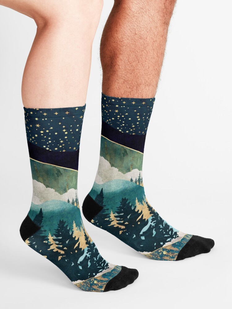 Alternate view of Star Lake Socks