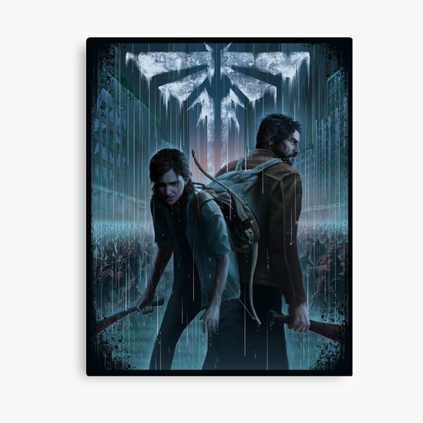 The Last Of Us Ellie and Joel Canvas Print
