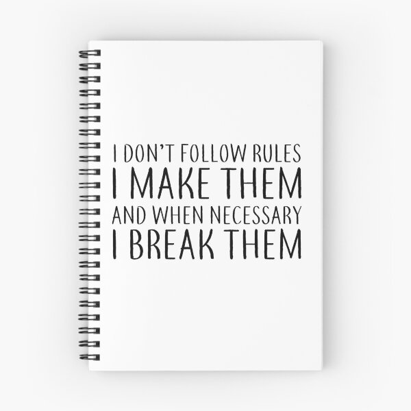 Item preview, I Make the Rules designed and sold by ThingsShop.