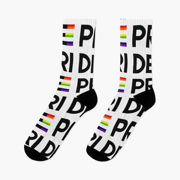 Aperçu de l'œuvre Conception du texte du drapeau Rainbow Pride créée et vendue par radiantdark.