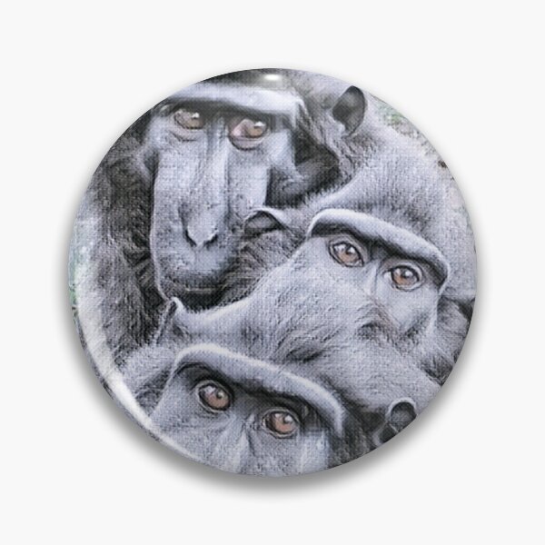 Item preview, Critically Endangered - Sulawesi Crested Macaque designed and sold by Bluelizzy.