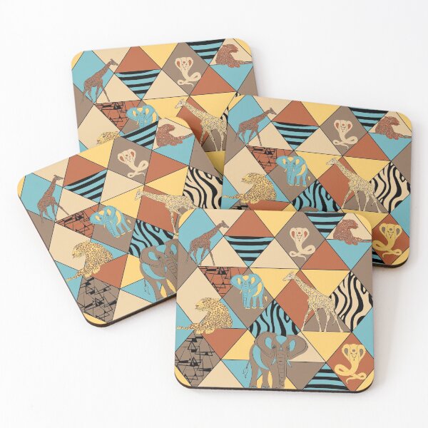 Item preview, safari pattern designed and sold by AvotArt.
