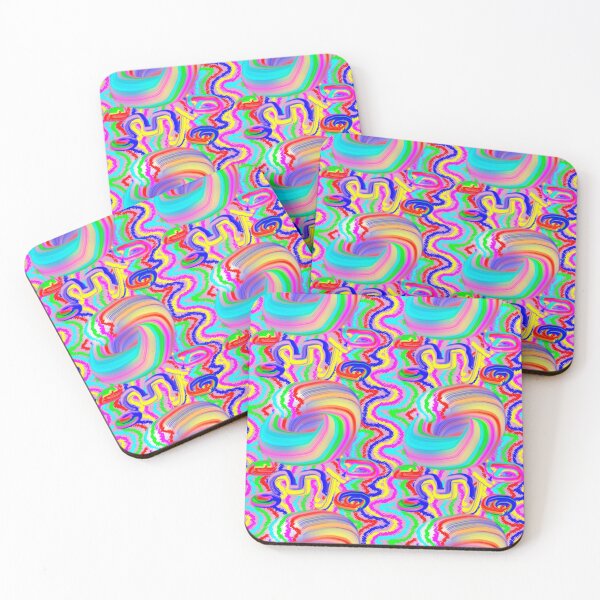 Item preview, bright color spots designed and sold by AvotArt.