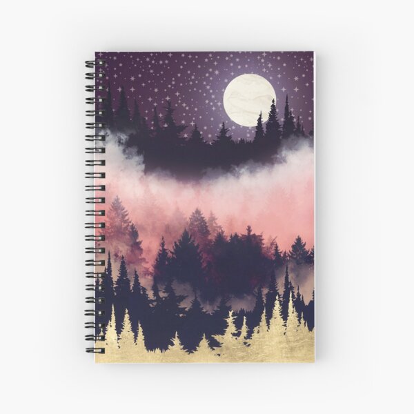Evening Glow Spiral Notebook