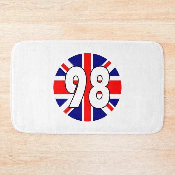 Item preview, UK flag with number 98 - ninety eight designed and sold by AllShirts21.