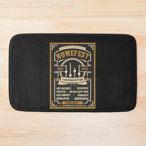 Item preview, Quarantine Social Distancing Stay At Home Homefest Coronacation 2020 designed and sold by deichmonster.