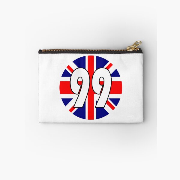 Item preview, UK flag with number 99 - ninety nine designed and sold by AllShirts21.