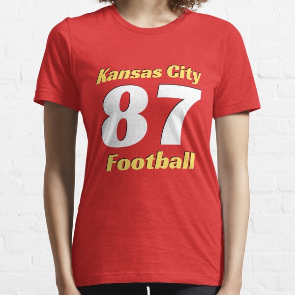 Kansas City Football Number 87 - Celebration Gridiron State Of Missouri T-Shirt Essential T-Shirt