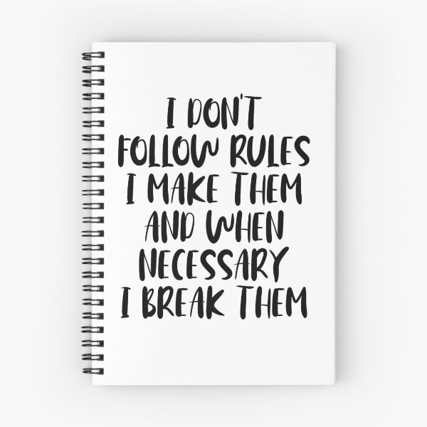 Item preview, I Make the Rules designed and sold by ThingsShop.
