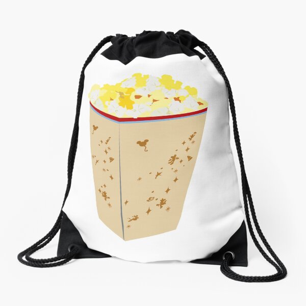 Popcorn! Drawstring Bag