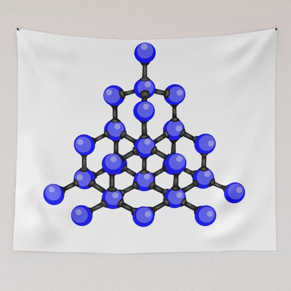 Item preview, diamond crystal lattice designed and sold by AvotArt.