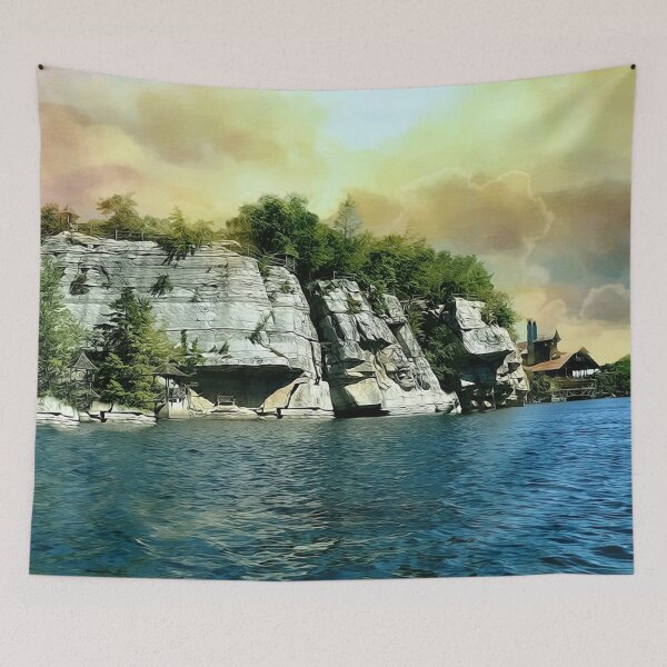 Item preview, Golden Sky Over the Mountain - Mohonk designed and sold by Judy Palkimas.