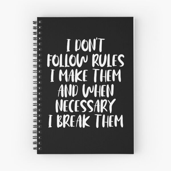 Item preview, I Make the Rules designed and sold by ThingsShop.