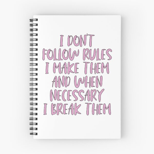 Item preview, I Make the Rules designed and sold by ThingsShop.