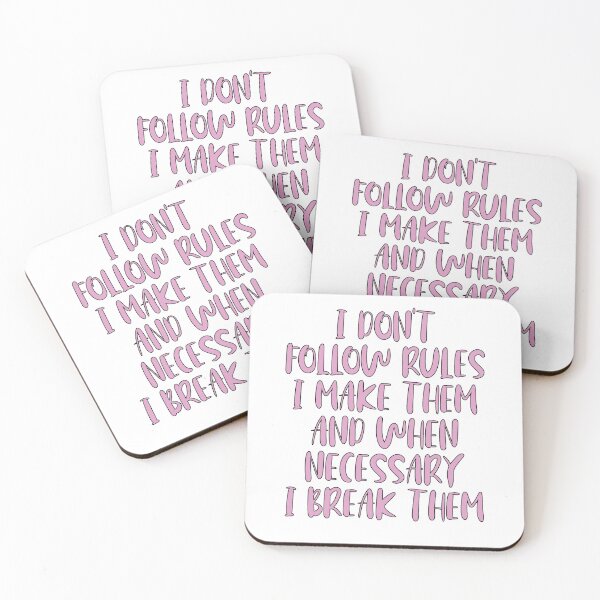 Item preview, I Make the Rules designed and sold by ThingsShop.