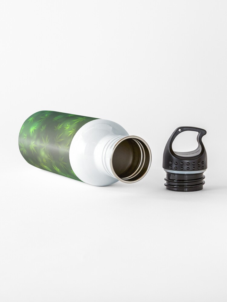 Alternate view of Shining Pot Leaves Water Bottle