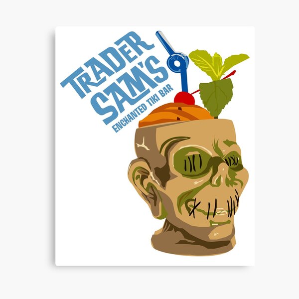 Tiki Bar Canvas Print