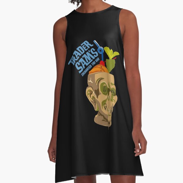 Tiki Bar A-Line Dress