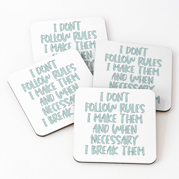 Item preview, I Make the Rules designed and sold by ThingsShop.