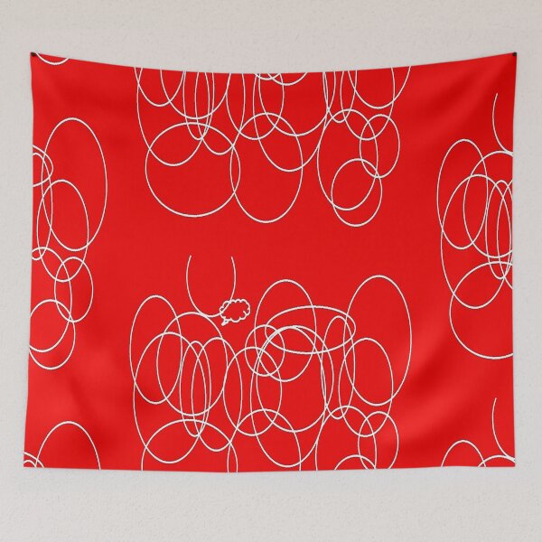 Item preview, Geometric red white designed and sold by eliso silva.