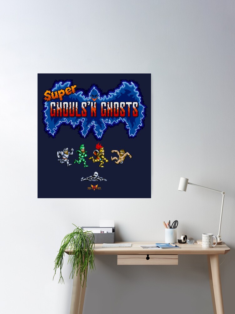 Super Ghouls'n Ghosts Title 超 魔界 村 US | Poster