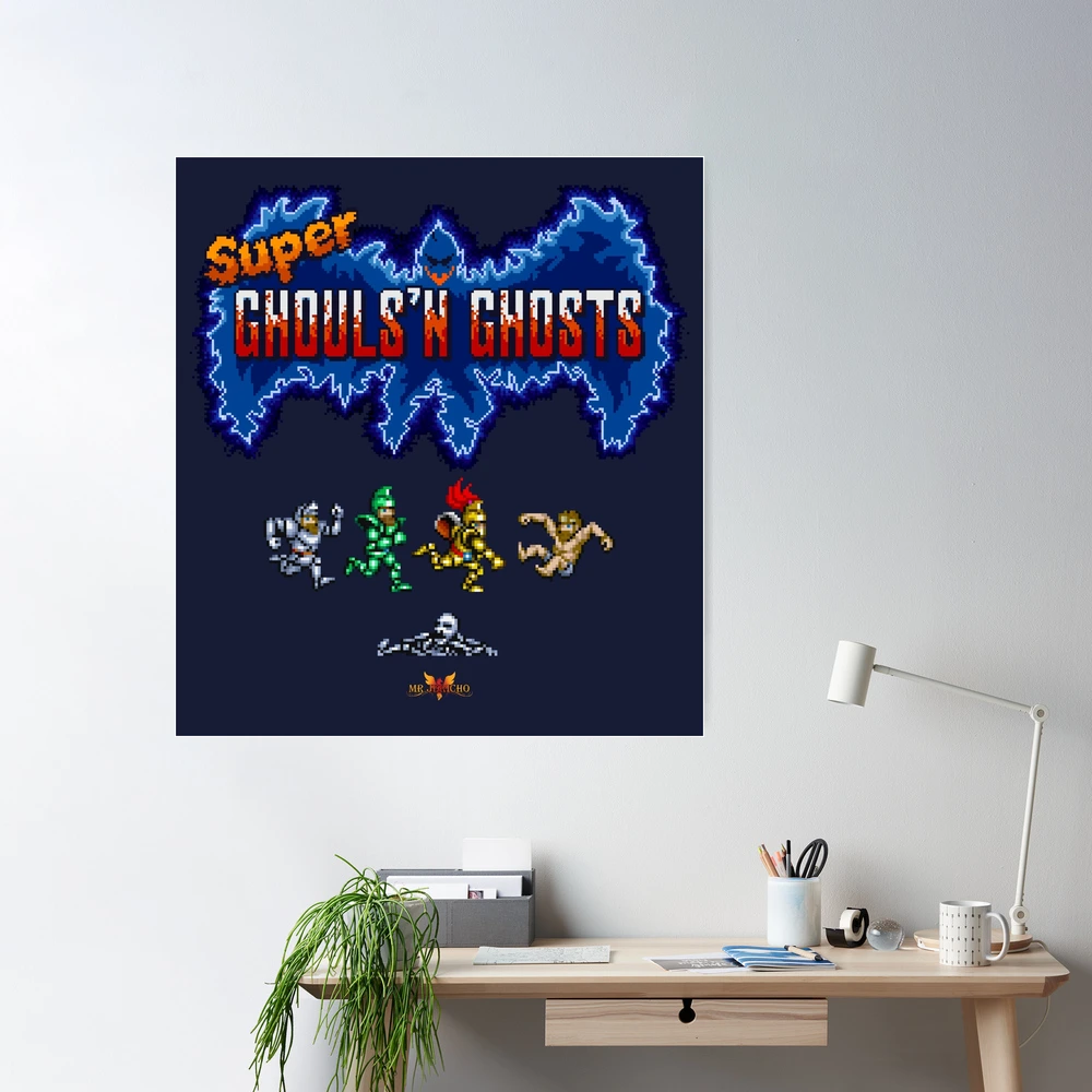 Super Ghouls'n Ghosts Title 超 魔界 村 US