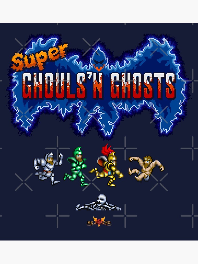 Super Ghouls'n Ghosts Title 超 魔界 村 US