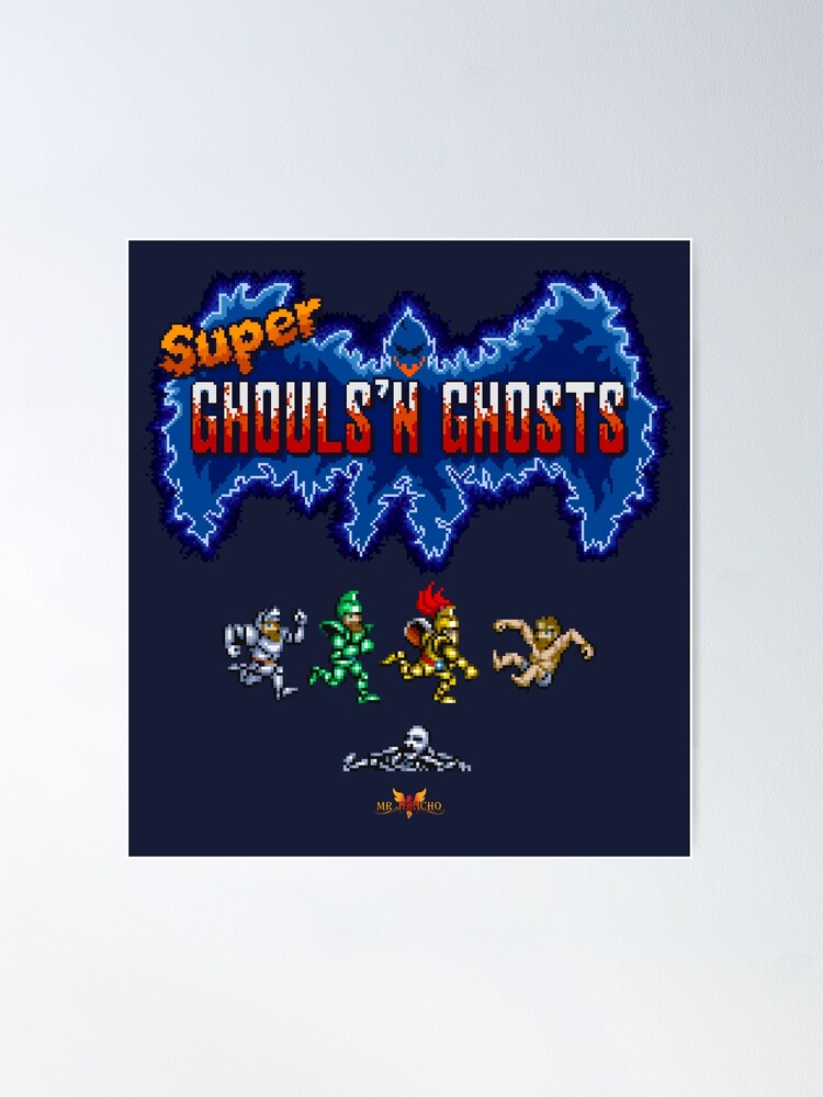 Super Ghouls'n Ghosts Title 超 魔界 村 US | Poster